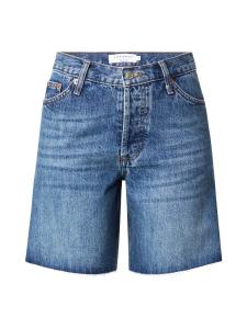 Джинсы свободного кроя TOPSHOP, синий деним