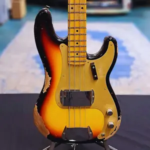 Fender Custom Shop B2 58 P Bass 3-тонный санберст CZ569123