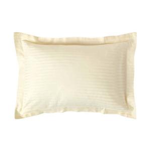 Наволочка Homescapes Fadendichte 330, 48x1x74 см цвет pastell-gelb