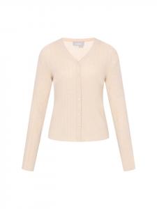 Usha Женский кардиган бежевого цвета