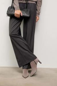 Замшевые ботильоны Answear.Lab, серый