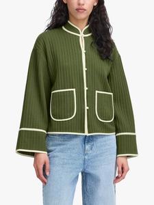 Куртка Kate Quilted с длинными рукавами ICHI, Rifle Green