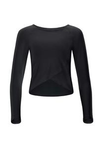 Топ с длинными рукавами FUNCTIONAL LIGHT AND SOFT CROPPED AET131LS Winshape, черный