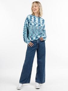 Вязаная кофта Mymo, бирюзовый