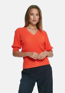 Футболка с принтом ROSALIA PUFF SLEEVE TEE PEPPERCORN, красный