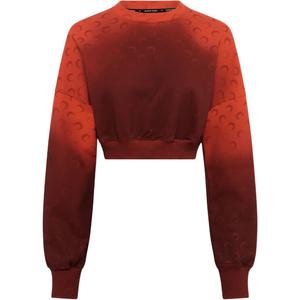 Кроп-свитшот Marine Serre, красный