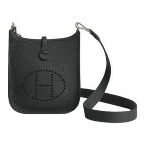 Сумка через плечо Evelyne Taurillon Clemence из телячьей кожи унисекс HERMES, K Stamp