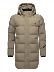 Стеганое пальто Thadeek XX в цвете Stone Brown STONE HARBOUR