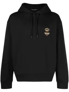 Худи с вышивкой DOLCE & GABBANA, черный