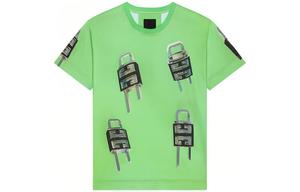 Футболка мужская зеленая Givenchy, зеленый