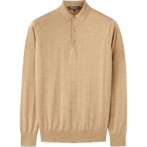 Loro Piana Поло мужское Golden Wheat Mixed Color