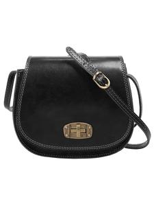 сумка через плечо черного цвета piké