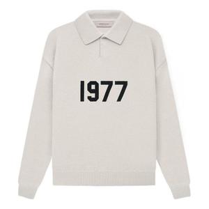Рубашка ss22 1977 henley rugby polo shirt 'wheat' Fear Of God Essentials, серый