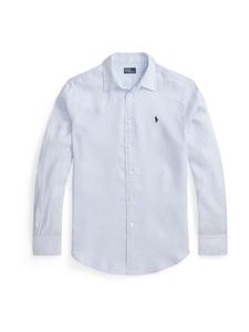 Polo Ralph Lauren Блуза 'CLASSIC' в пастельно-голубом цвете