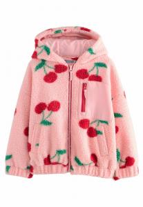 Флисовая куртка Next Fleece jacket, Pink Red Cherry/Pink