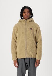 Флисовая куртка BADGE ZIP TRU UNISEX Tommy Jeans, бежевый