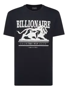 Футболка с логотипом Billionaire, синий