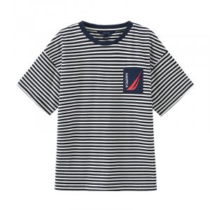 Детская футболка NAUTICA, синий/белый