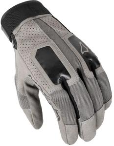 Перфорированные мотоциклетные перчатки Macna sperrow, Gray/Black