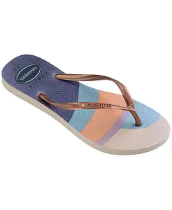 Женские сандалии Palette с круглым носком и узкой колодкой Havaianas, коричневый/бежевый