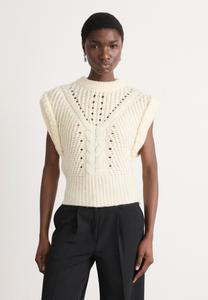 Джемпер BOSS FASTINA, Open White/White