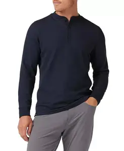 Хендерсон, футболка с длинным рукавом Mizzen+Main, синий