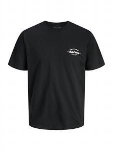 Jack & Jones Plus Футболка 'JJBrandon' в черном цвете