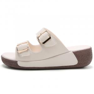 Шлепанцы женские бежевый Reivantix