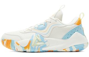 PEAK Баскетбольные кроссовки мужские низкие, суперлегкие, бело-синие