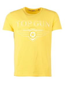 TOP GUN Футболка с блестками TG20193018 желтого цвета