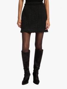 Текстурная мини-юбка BOSS HUGO BOSS, Black