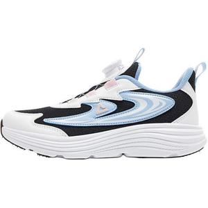 PEAK Детские кроссовки с низким верхом, устойчивые к износу и противоскользящим эффектом, черные/Skylan, для подростков