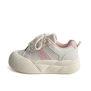 City camel Дышащие легкие низкие скейтерские туфли для женщин с эффектом увеличения роста - бежево-розовые, цвет Beige Pink