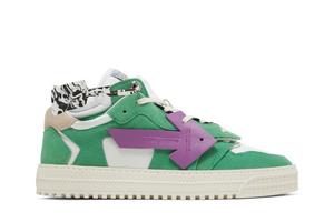 Кроссовки Off-White Off-Court 3.0 Low 'Green Purple', зеленый