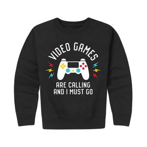 Флисовая толстовка с лицензионным персонажем для мальчиков из видеоигр Calling Licensed Character