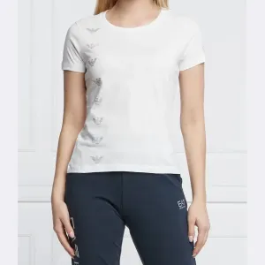 Футболка стандартного кроя Ea7, белый