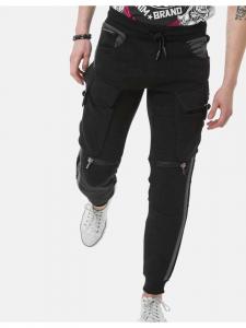 Брюки для тренировок и бега Cipo & Baxx HOMEWEAR, черный