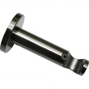 Кронштейн Открытый настенный держатель для карнизов Серия индивидуальная программа Chicago Ø 20 мм Gardinia, Titansilberfarben