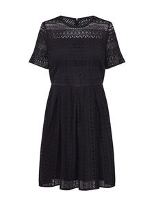 Платье VERO MODA VMHONEY LACE PLEATED S/S DRESS EXP, черный