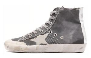 Кроссовки Golden Goose Francy с блестящим логотипом, серый