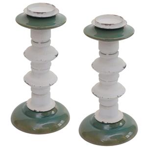 Подсвечник MCW белый, 12/25/12 см