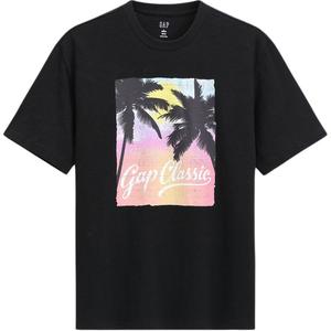 Футболка унисекс GAP, черный