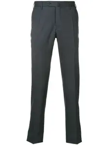 Строгие брюки кроя слим Incotex, серый