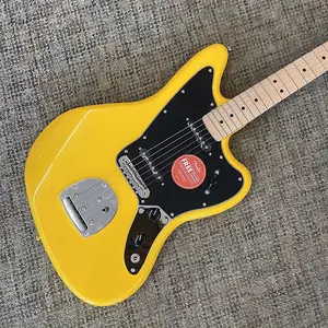 Squier FSR Affinity Jaguar 2025 - Граффити Желтый