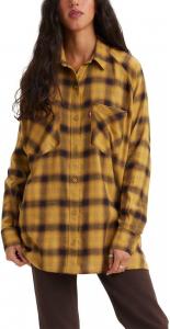 Женская рубашка Levi's Harrison Raglan (стандартная и плюс), Linda Plaid Dijon