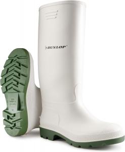 Резиновые сапоги DUNLOP Sport для взрослых унисекс, белый/зеленый