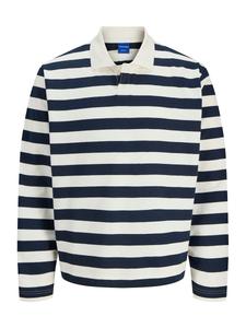 Толстовка JACK & JONES JORBLEECKER, темно-синий/белый