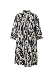 Платье-Блузка из хлопка с рукавами 3/4 S.Oliver Black Label, синий