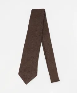 Галстук Garza Solid United Arrows, цвет Dk Brown