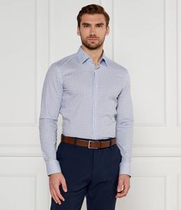 Рубашка BOSS BLACK Slim Fit, синий